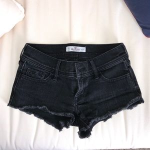 Black Hollister Short Shorts
